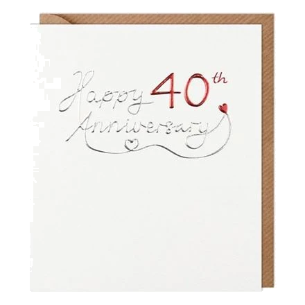 40Th Wedding Anniversary - 1