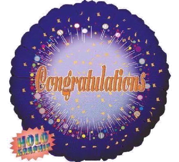 18IN CONGRATULATIONS FOIL BALLOON