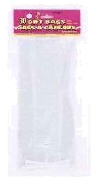 (30) Clear Cello Bags