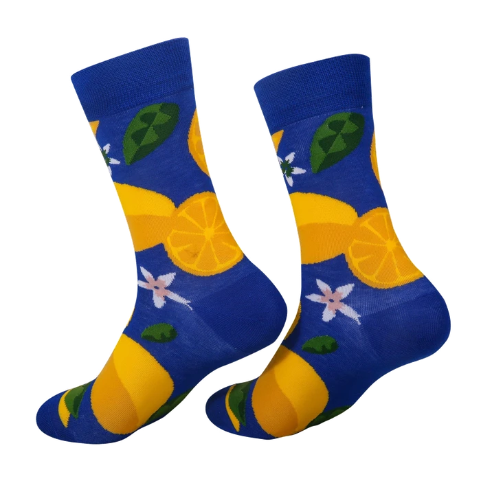 Eco Chic Lemons Bamboo Socks