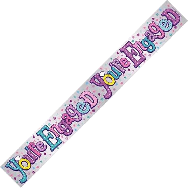 ENGAGEMENT 9FT BANNER