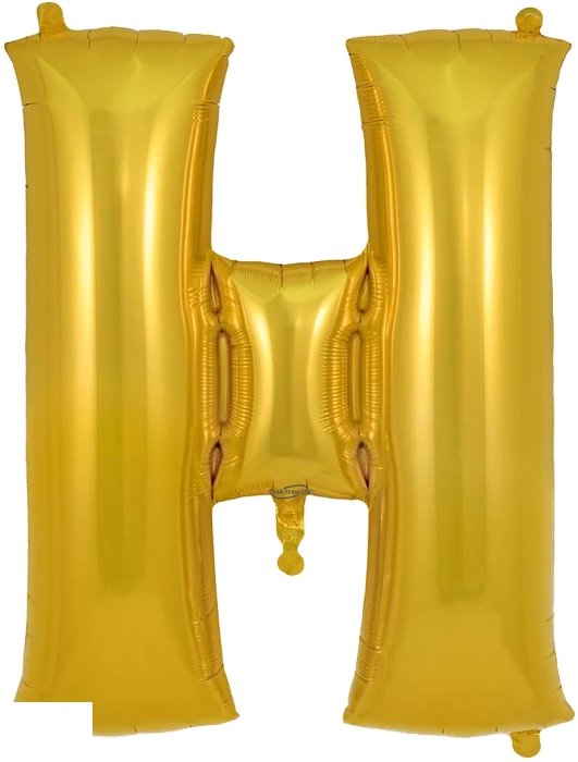 Oak Tree 34-inch letter H balloon