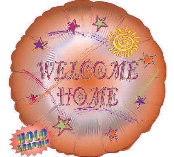 18IN WELCOME HOME FOIL BALLOON