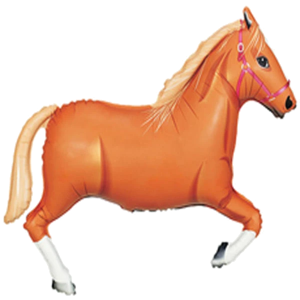 Light Brown Horse Shaped Fo