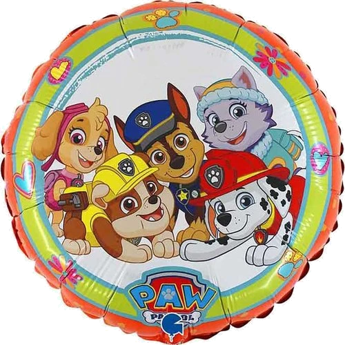 18In Paw Patrol Pawsome Foil Balloon