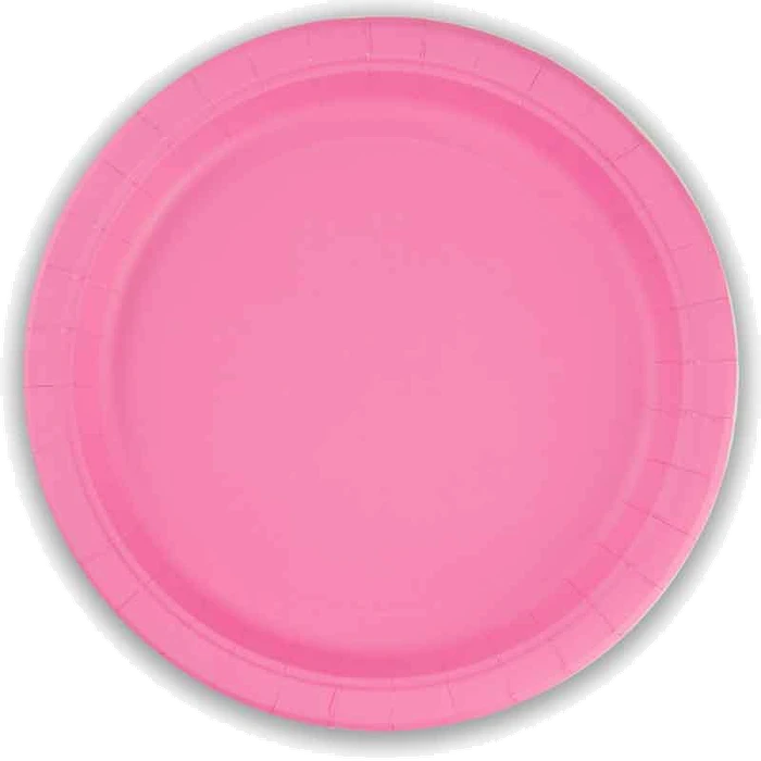 8Pk 23Cm Bubblegum Pink Pape