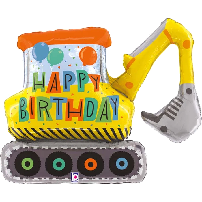 31in BIRTHDAY CONSTRUCTION EXCAVATO