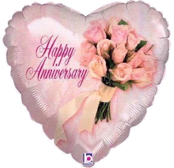 ANNIVERSARY BOUQUET 18IN FOIL BALLOON