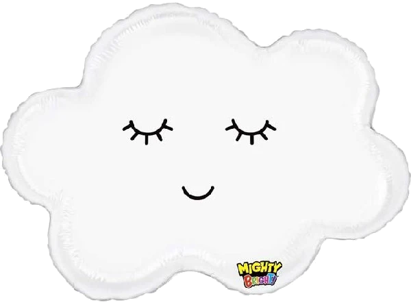 30In Mighty Sleepy Cloud Foil Balloon