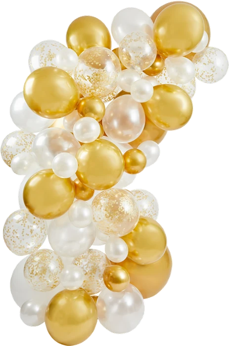 64Pc Goldballoon Arch