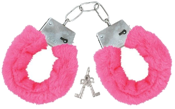Pink Fur Handcuffs