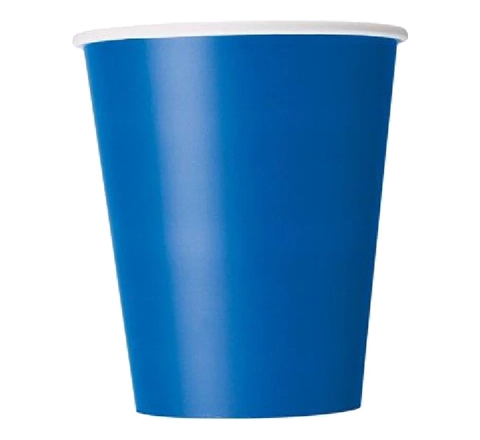 (14) 9Oz Royal Blue Cups