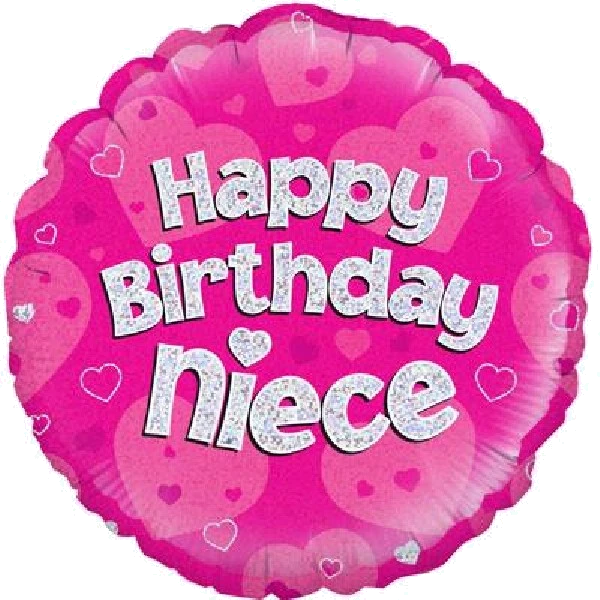 18In Niece Bday Foil Balloon