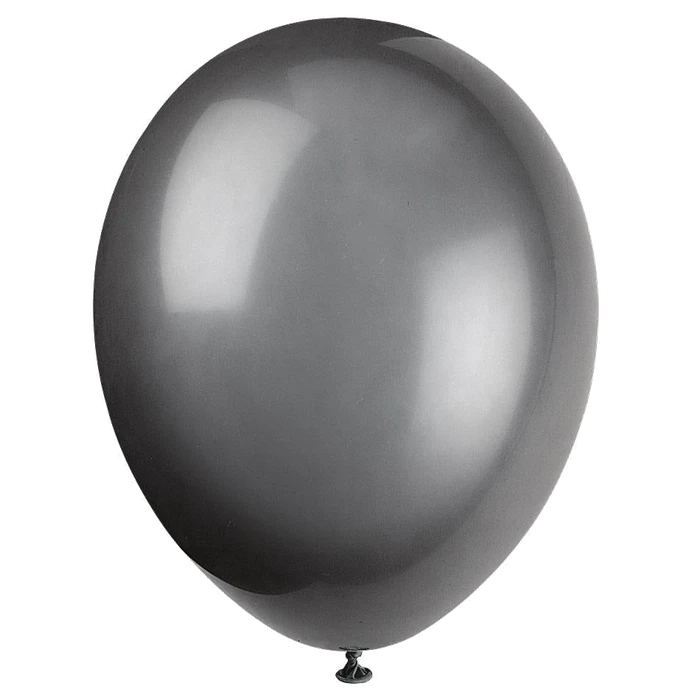 (10) 12In Phantom Blackballoons