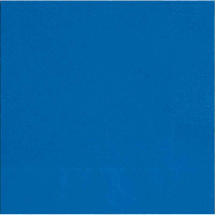 (20) 33Cm 2Ply Royal Blue Lnapkins