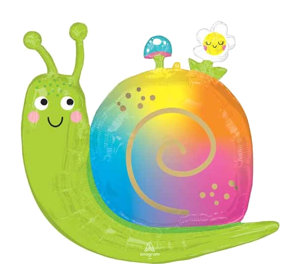 Happy Snail Supershape Balloon