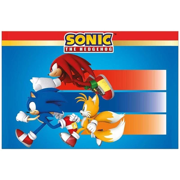 Sonic Plastic Tablecover