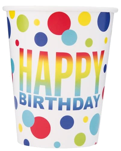 Hbday Spot Cups