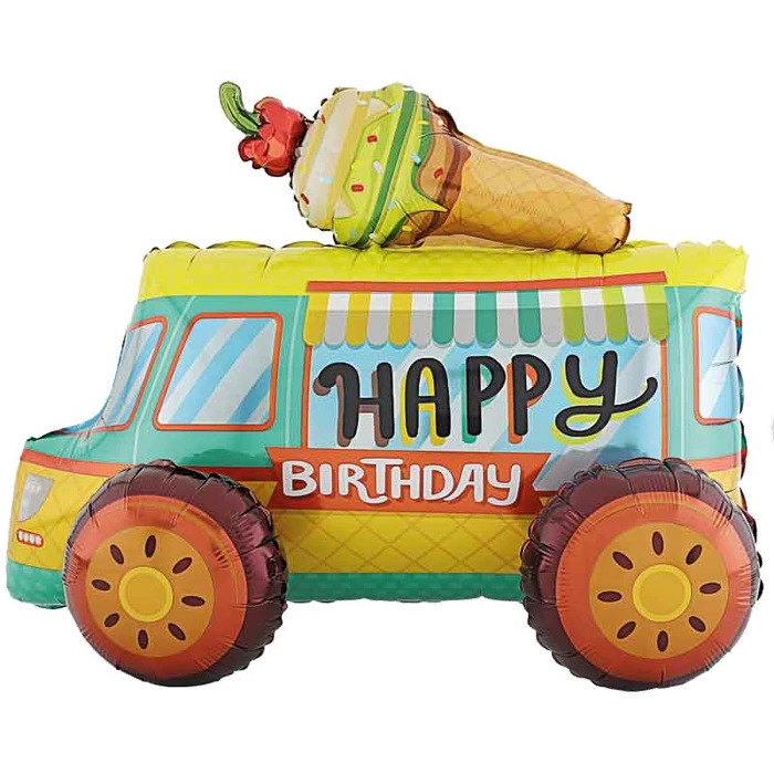 3D ICE CREAM TRUCK AIR FILL