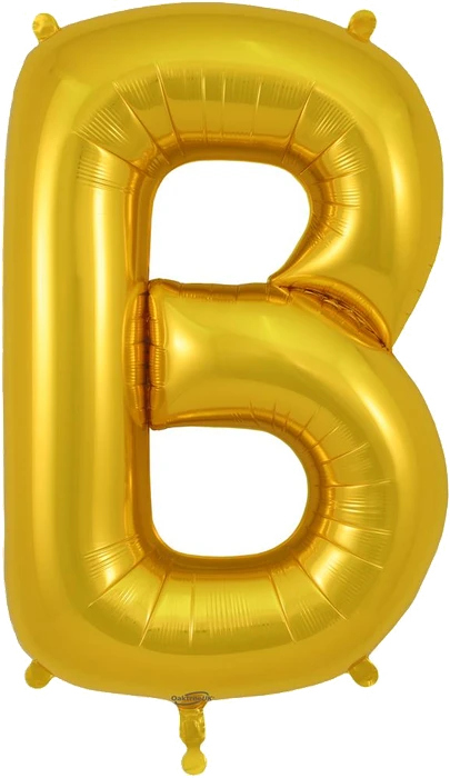 Oak Tree 34-inch letter B balloon