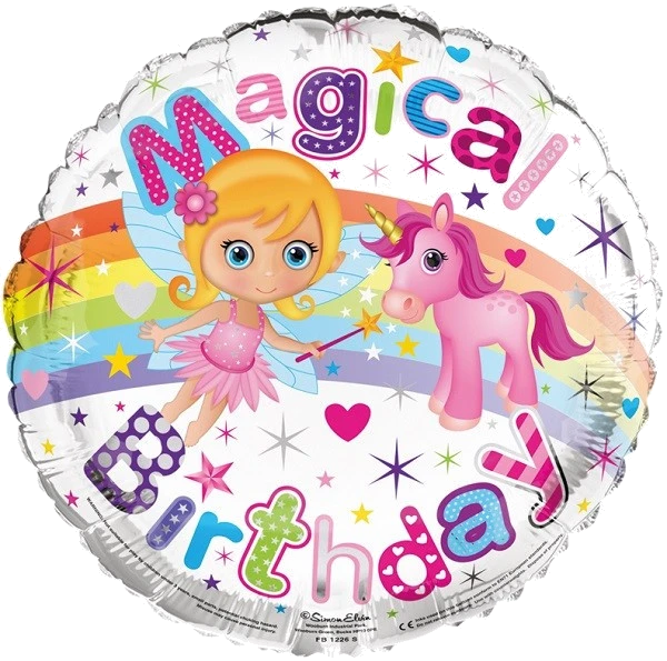 BIRTHDAY GIRL 18IN FOIL BALLOON