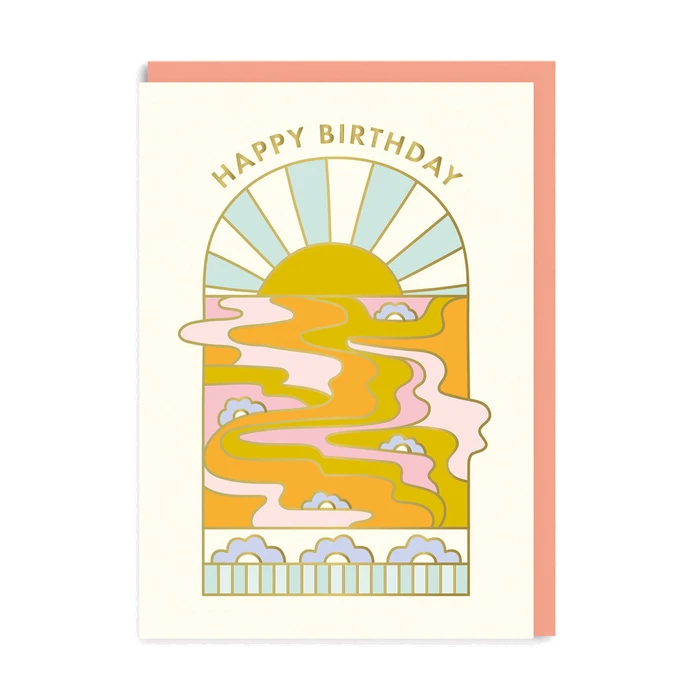 H BIRTHDAY WINDOW