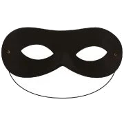 DOMINO SHAPE BLACK EYE MASK