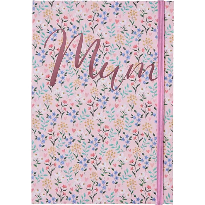 A5 Mothers Day Ditsy Floral Noteboo