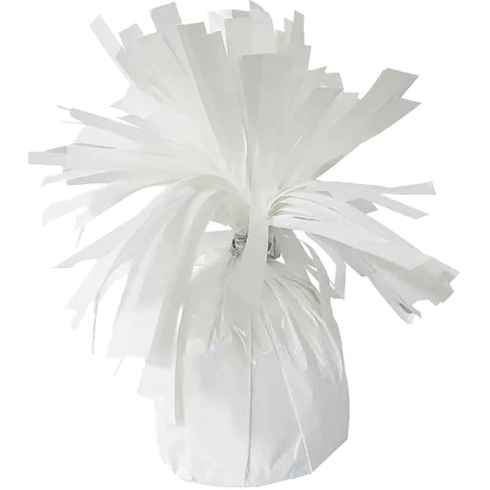 WHITE FOIL BALLOON WEIGHT