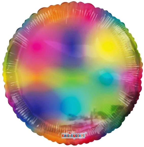 18In Solid Multicolour Round Eco Foil Balloon