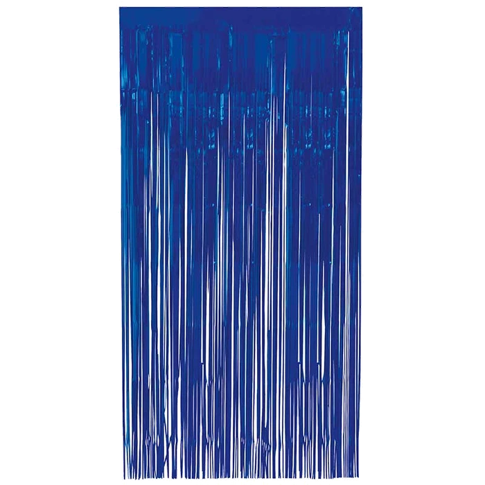 1M X 2M Royal Blue Foil Door Curtain