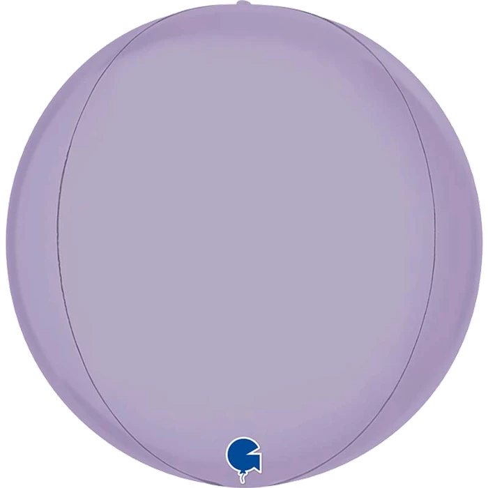 15In Satin Lilac 4D Globe