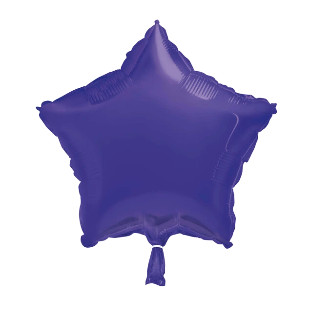 18In Purple Star Foil