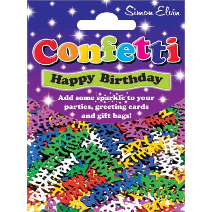 Happy Birthday Assorted Confetti
