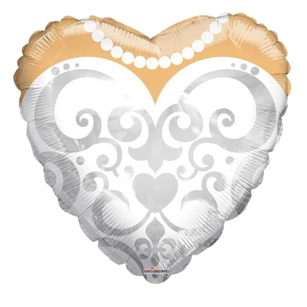 18IN BRIDES DRESS FOIL BALLOON