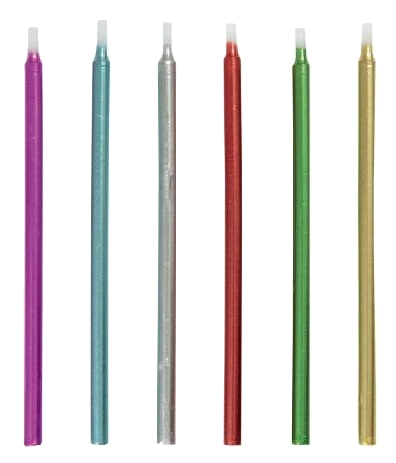 (12) Metallic Candles