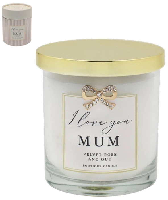 Love You Mum Candle