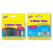 (8) GLITTER TUBES