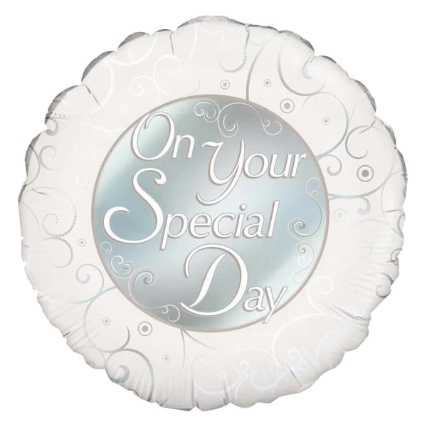ON YOUR SPECIAL DAY 18IN FOIL