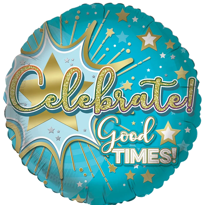 18In Celebrate Foil Balloon