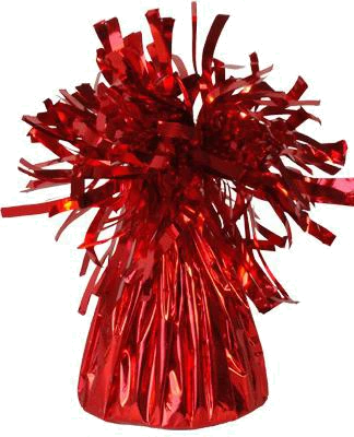 Red Foil Balloon Weight