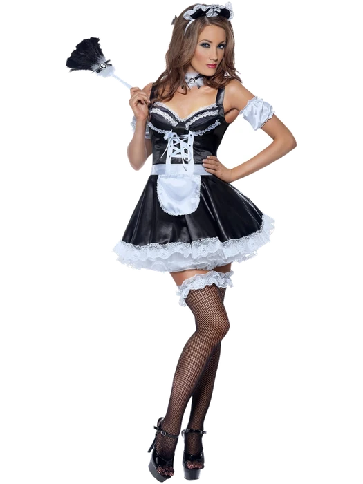 Fever Flirty French Maid Costume