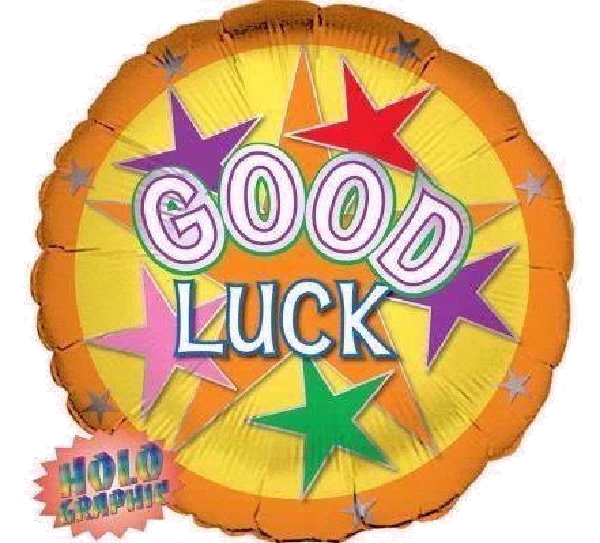 18IN GOOD LUCK FOIL BALLOON