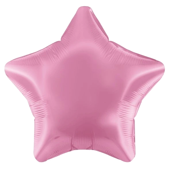 19In Pink Star Foil Balloon