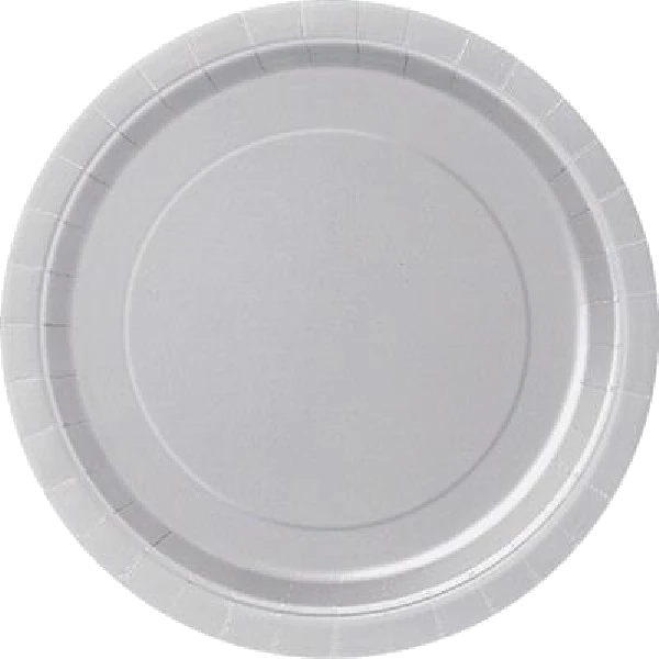 16PK 9IN SILVER PLATES