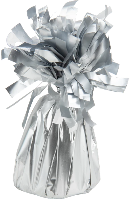 SILVER SILK FOIL BALLOON WEI