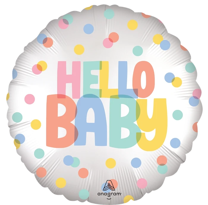 18In Satin Modern Baby Foil B