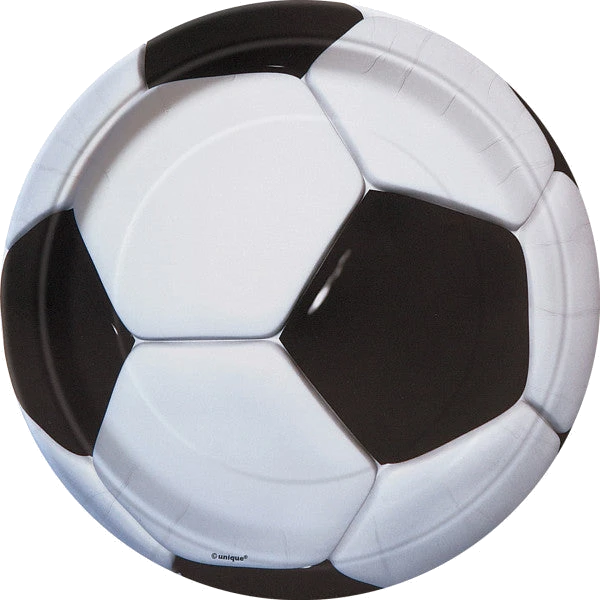 (8) 9In 3D Football Plates