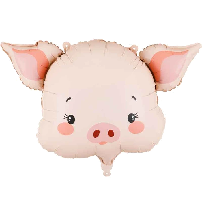 PIG HEAD SHAPED FOIL