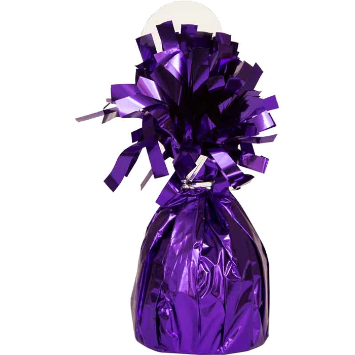 Purple Foil Balloon Weight 4